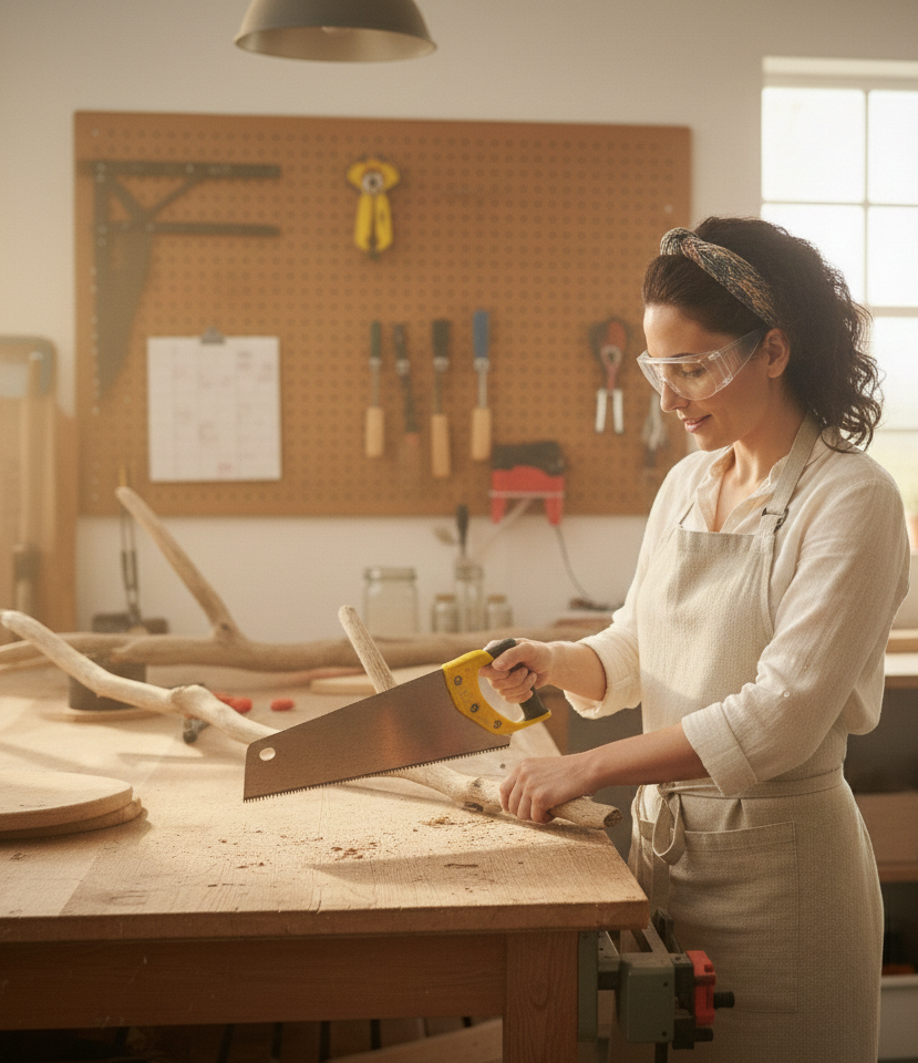 Utiliser des branches de bois flotté comme tringles : une idée géniale et écolo !