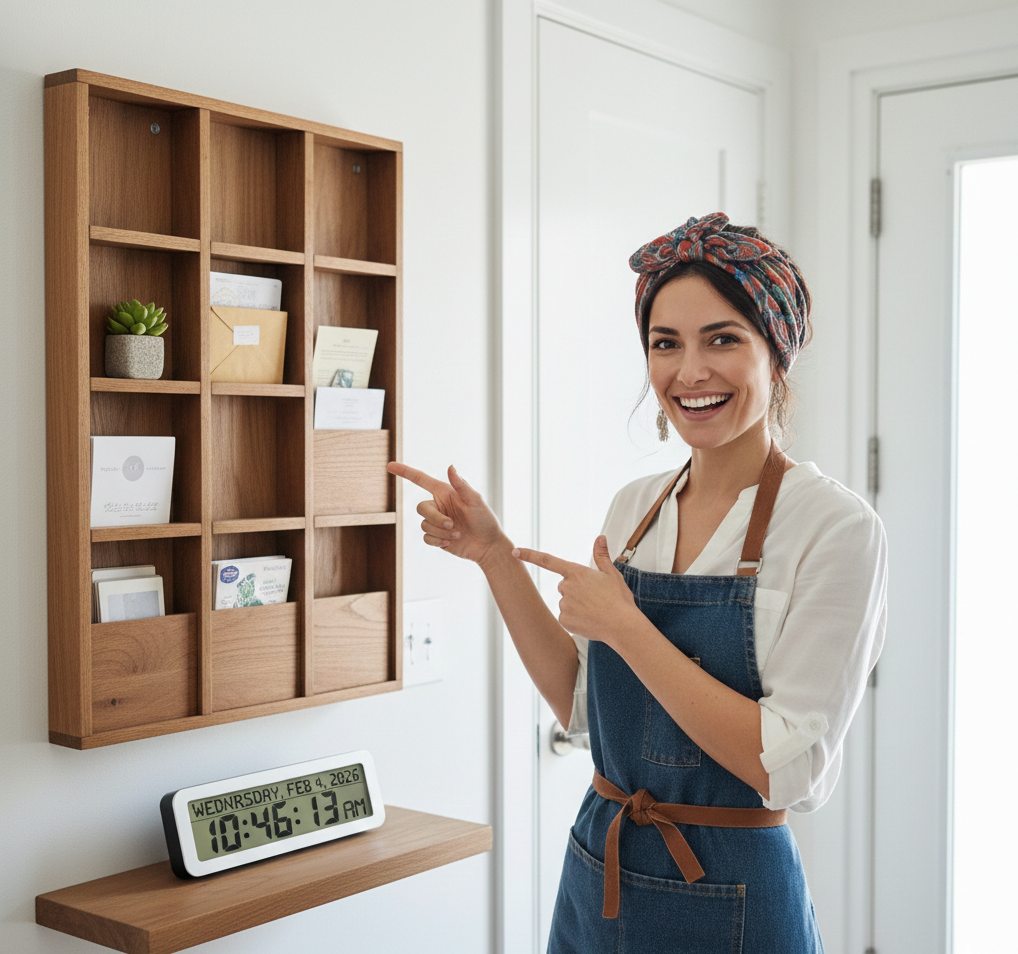 Le vide-poche d'entrée multi-compartiments : un game changer pour l'organisation !