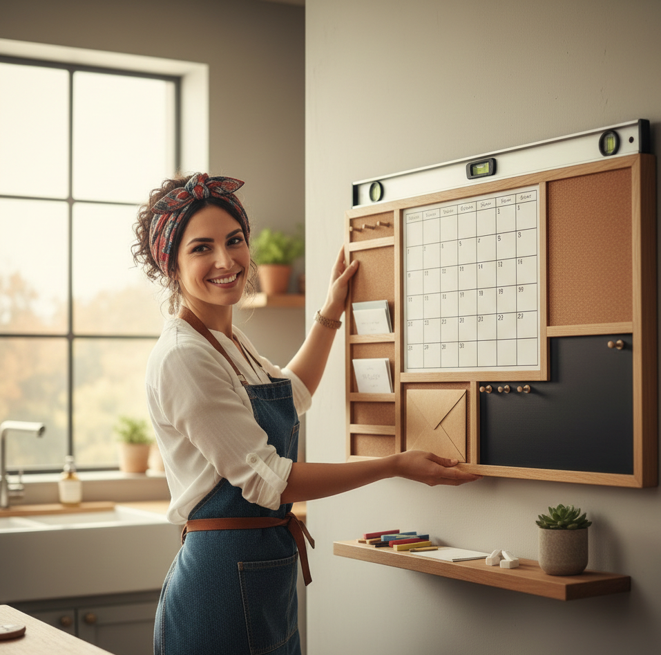 Le centre de commande familial mural : un game changer pour votre quotidien