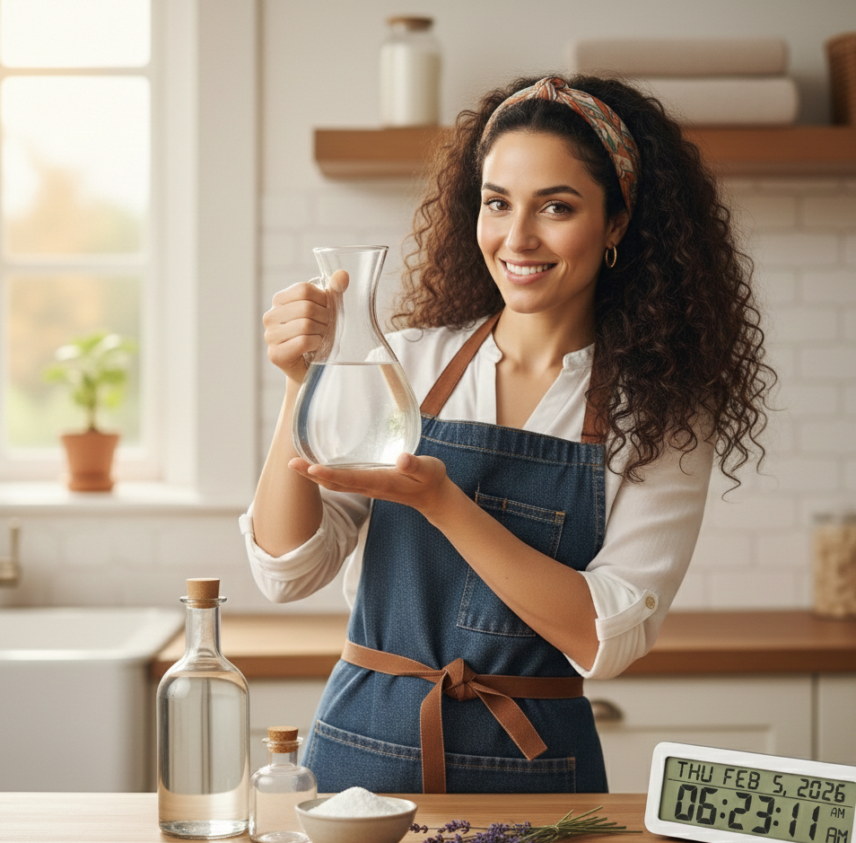 Adoucissant textile maison au vinaigre : doux pour les vêtements, doux pour la planète