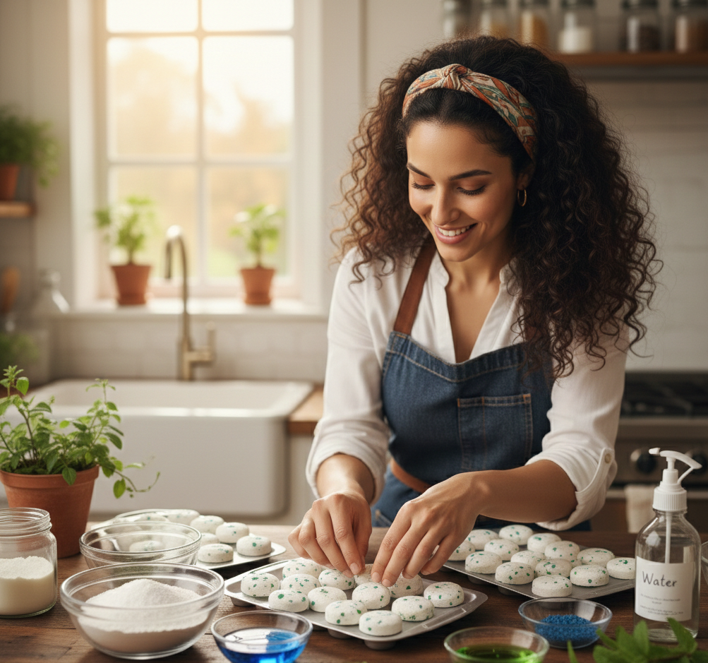 Pastilles WC effervescentes maison : recettes faciles et écologiques