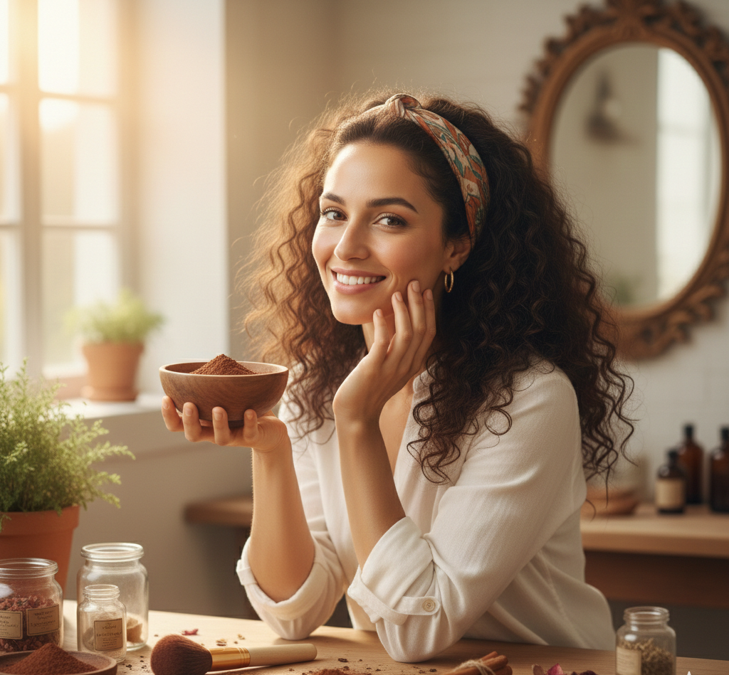 Poudre de cacao pour un teint halé naturel : le secret de Sara