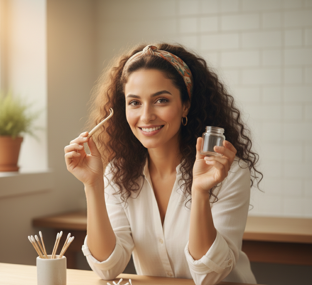 Passer à l'oriculi écologique pour bannir les cotons-tiges