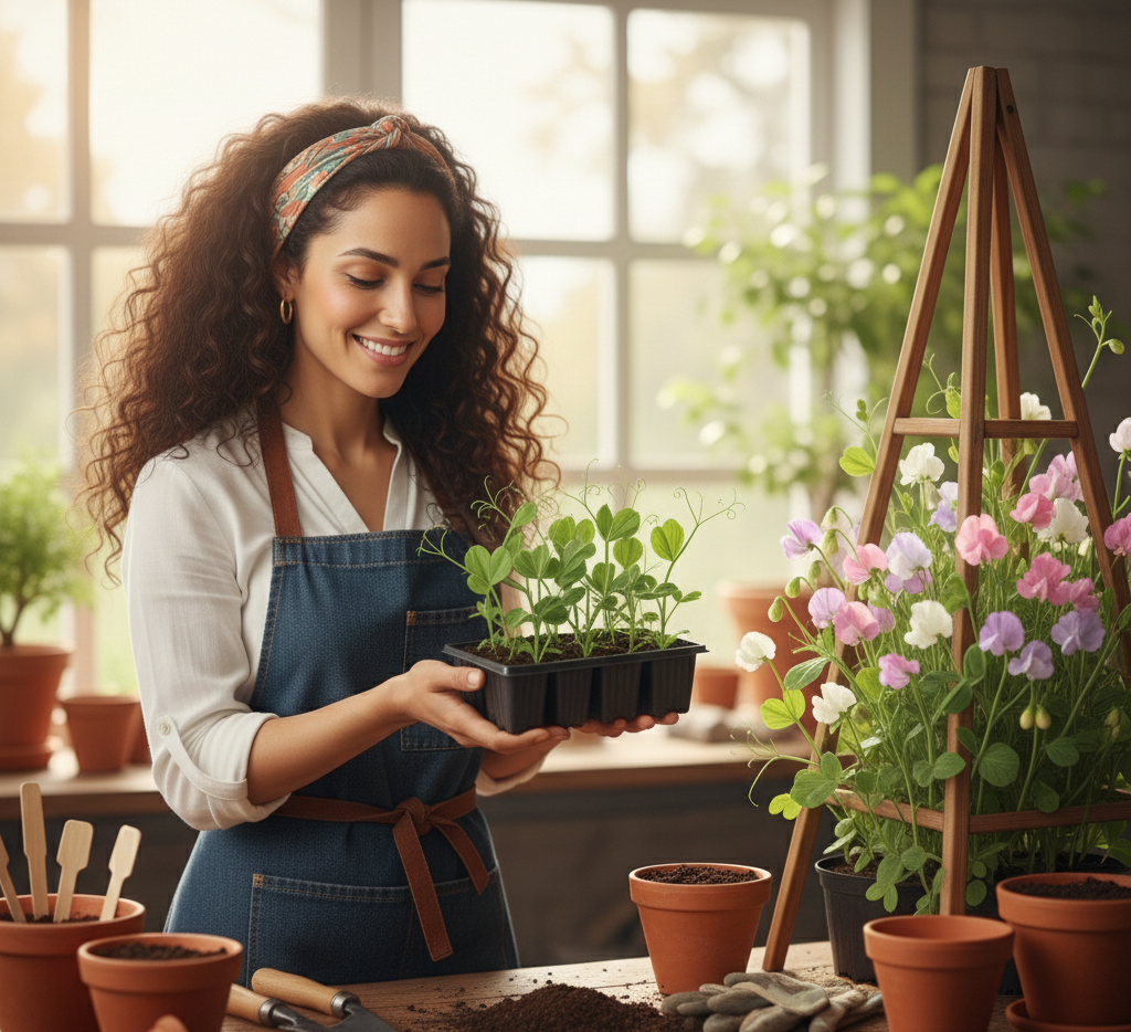 Réussir ses semis de pois de senteur : le guide ultime pour des fleurs magnifiques