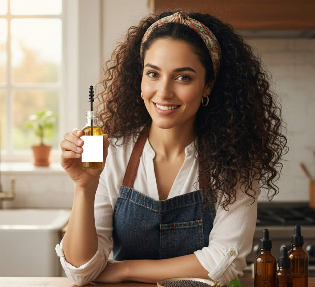 Sérum Cils à l'Huile de Ricin et Vitamine E : Le Secret pour des Cils Longs et Forts