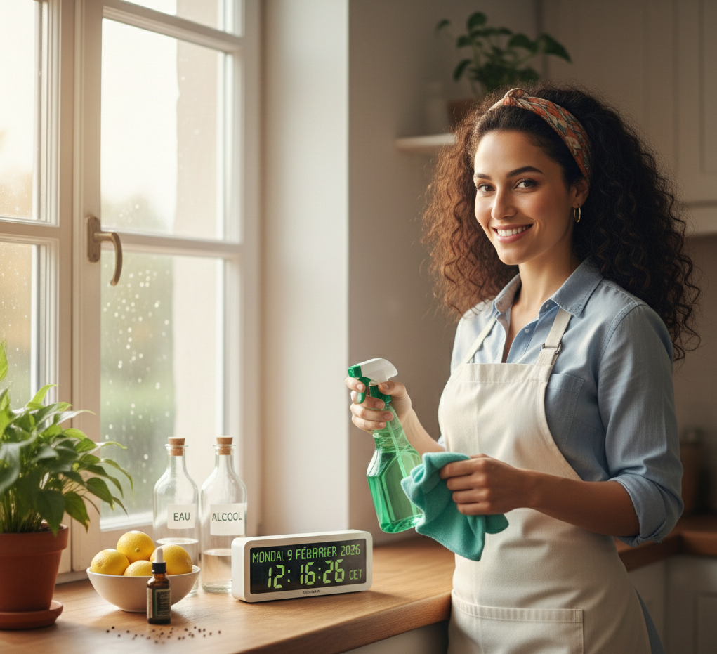 Nettoyant vitres maison : recette miracle eau + alcool + liquide vaisselle