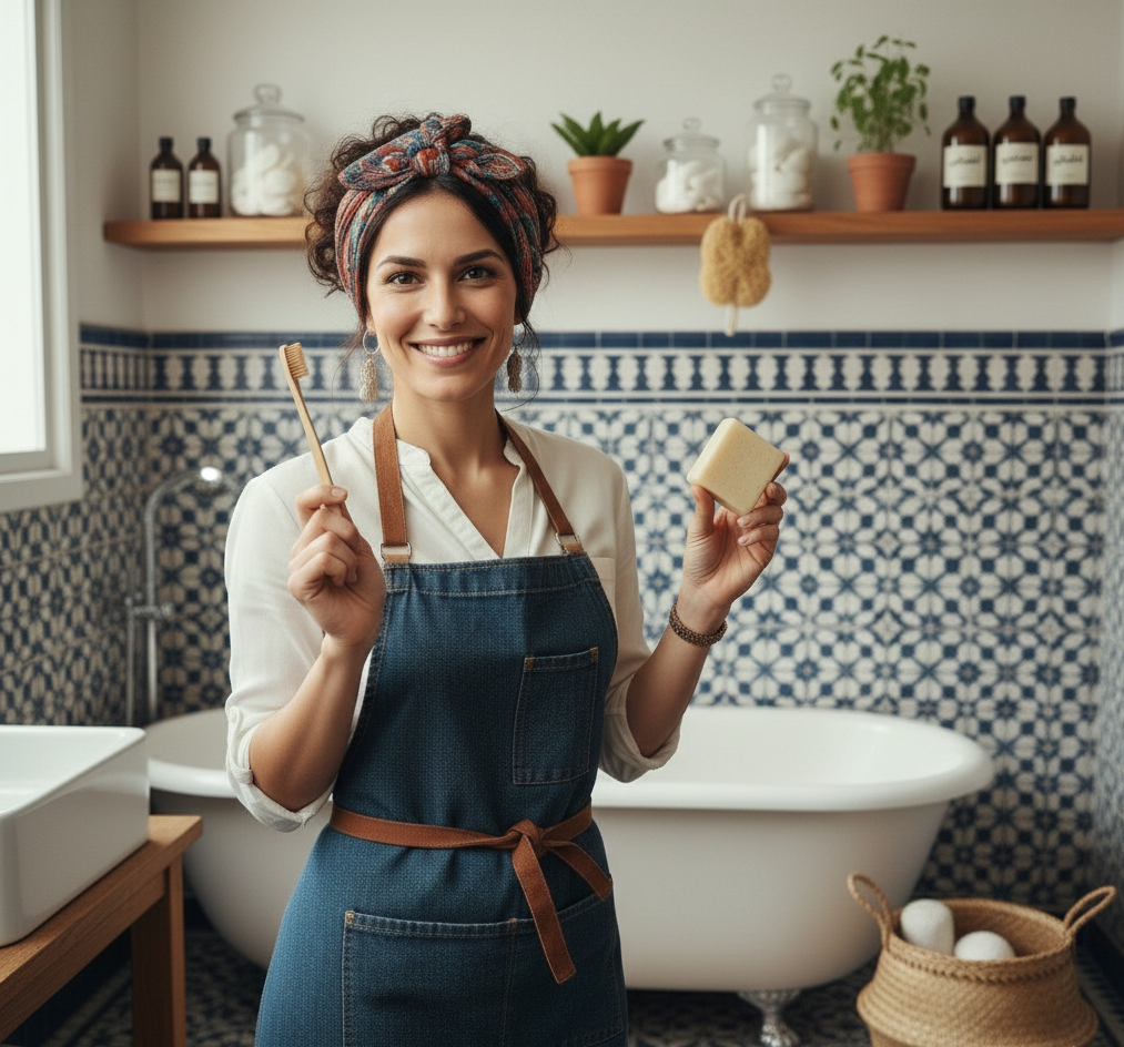 كيفية تقليل النفايات في حمامك: نصائح مغاربية سهلة