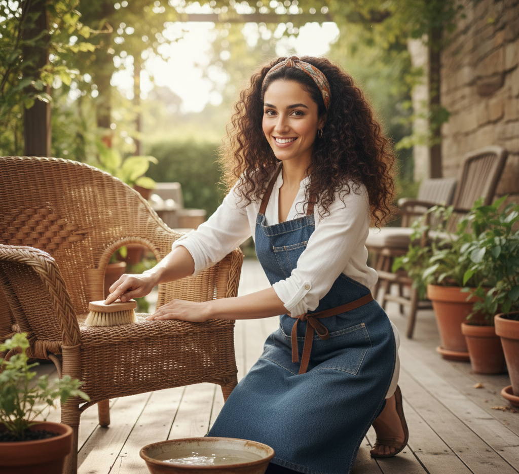 How to Clean Wicker with Saltwater: A Simple Guide