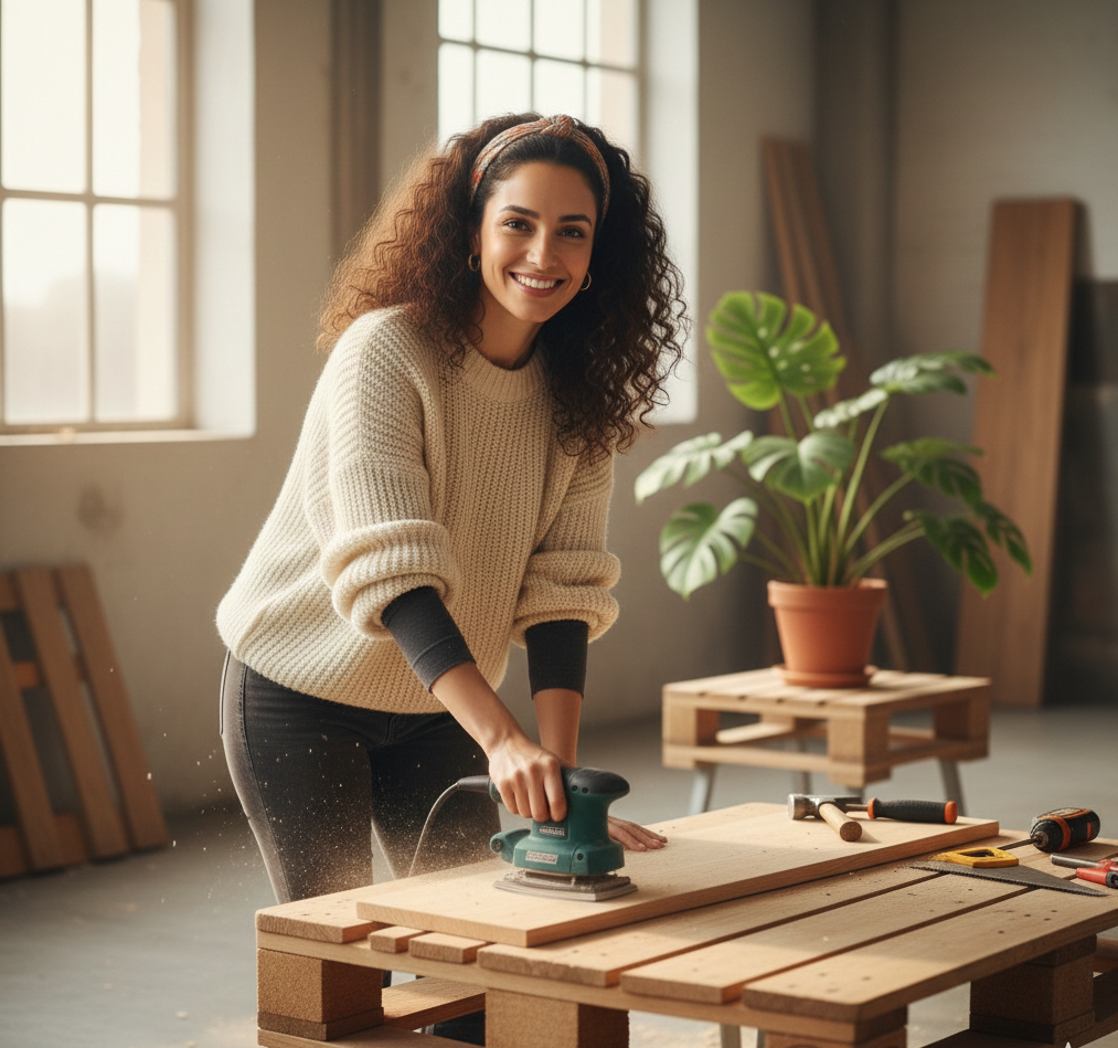 Créer un meuble en palettes : un projet facile et stylé
