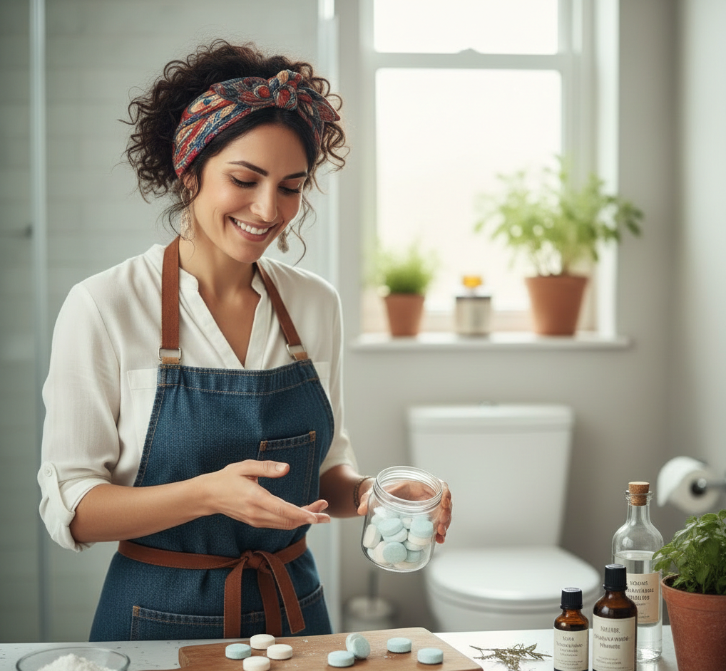 Pastilles WC effervescentes maison : DIY facile et économique