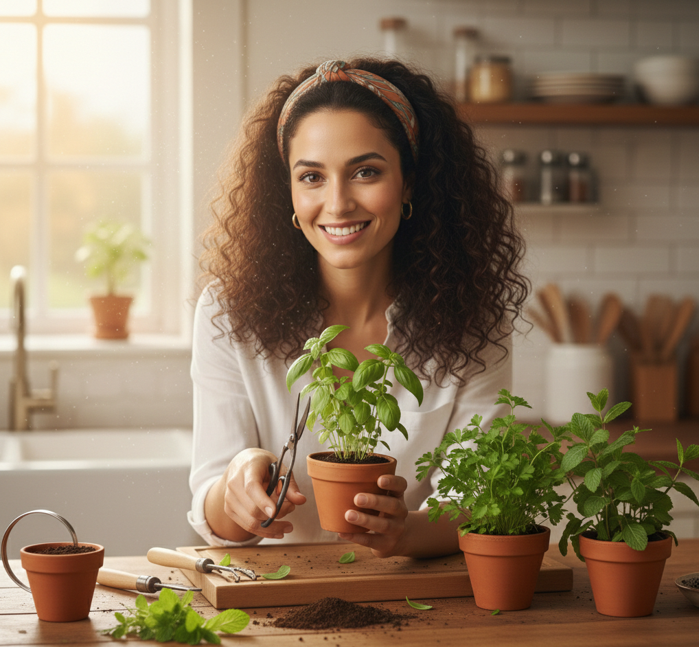 Ton Jardin d'Herbes Aromatiques d'Intérieur : Le Guide Complet de Sara