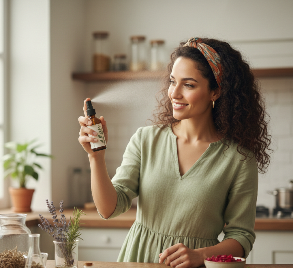 Brume Coiffante Fixante con Hidrolatos Naturales: ¡Game Changer para tu Peinado!