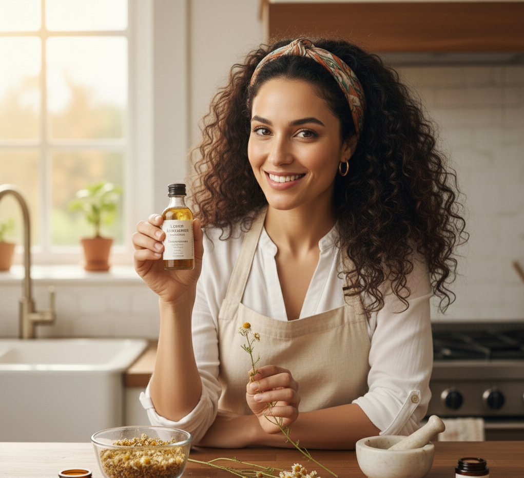 Fabriquez votre propre lotion apaisante à la camomille