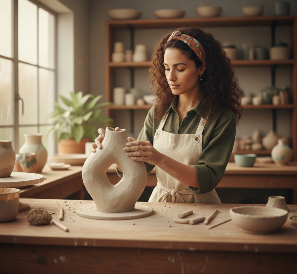 Créez Votre Vase Asymétrique Sculptural en Argile : Le Guide Complet HomeReadyHub