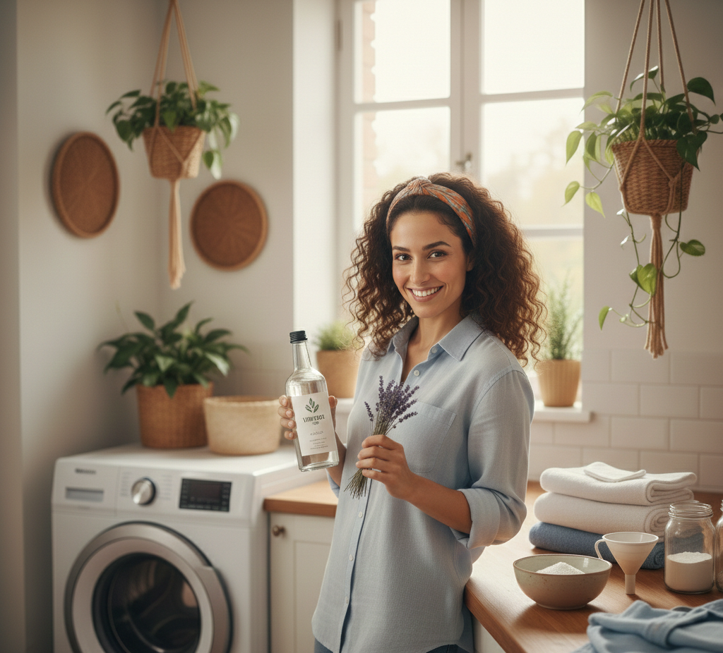 Adoucissant linge au vinaigre : recette maison facile et économique