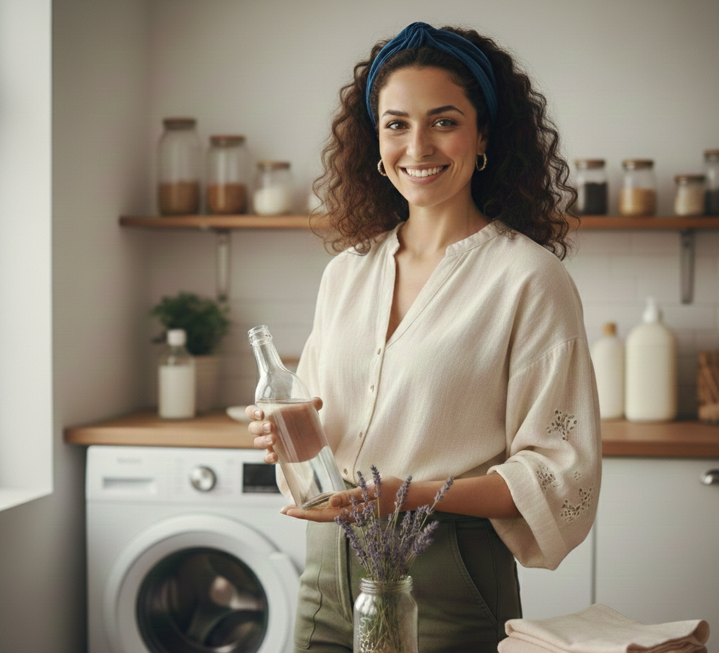 Adoucissant linge au vinaigre : recette maison économique et écologique