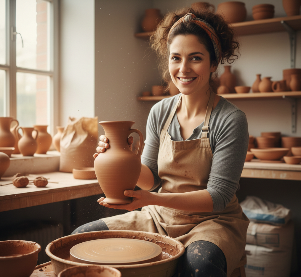 Tutoriel : Fabriquer un vase amphore en terre cuite