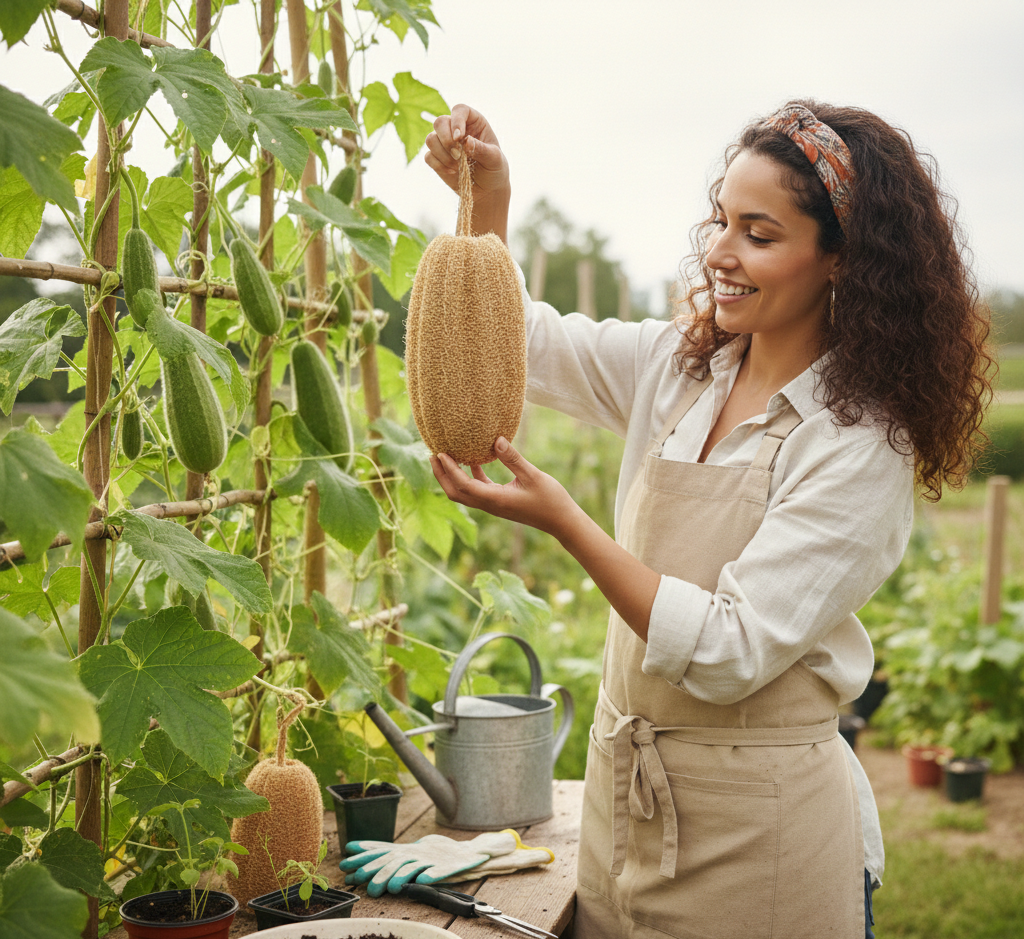 كيفية زراعة الإسفنج الطبيعي (اللووفا) في المنزل