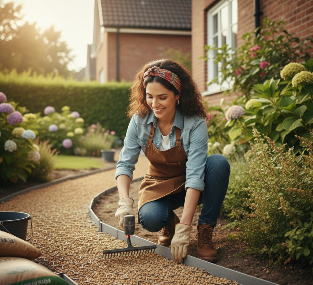 Crea tu Propio Camino de Grava Estabilizada con Bordillo: Guía Definitiva de HomeReadyHub