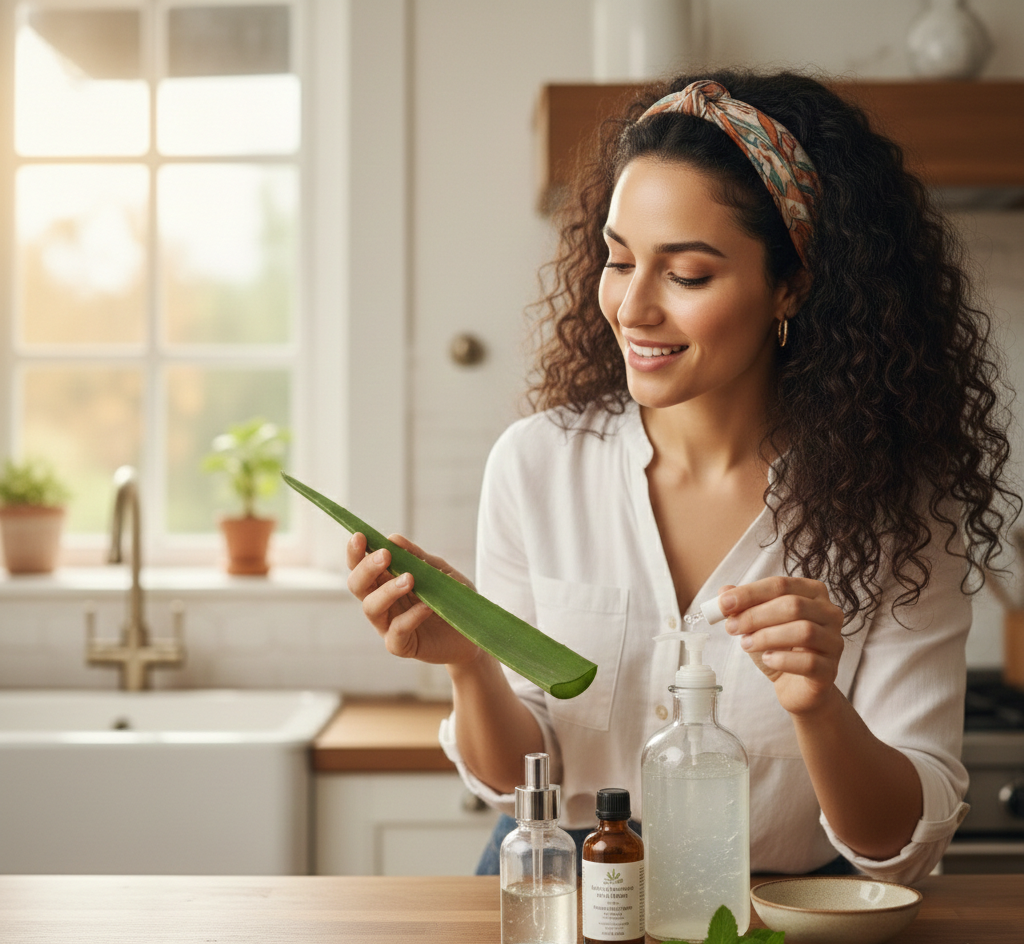 Gel rafraîchissant pour jambes lourdes : Tutoriel DIY