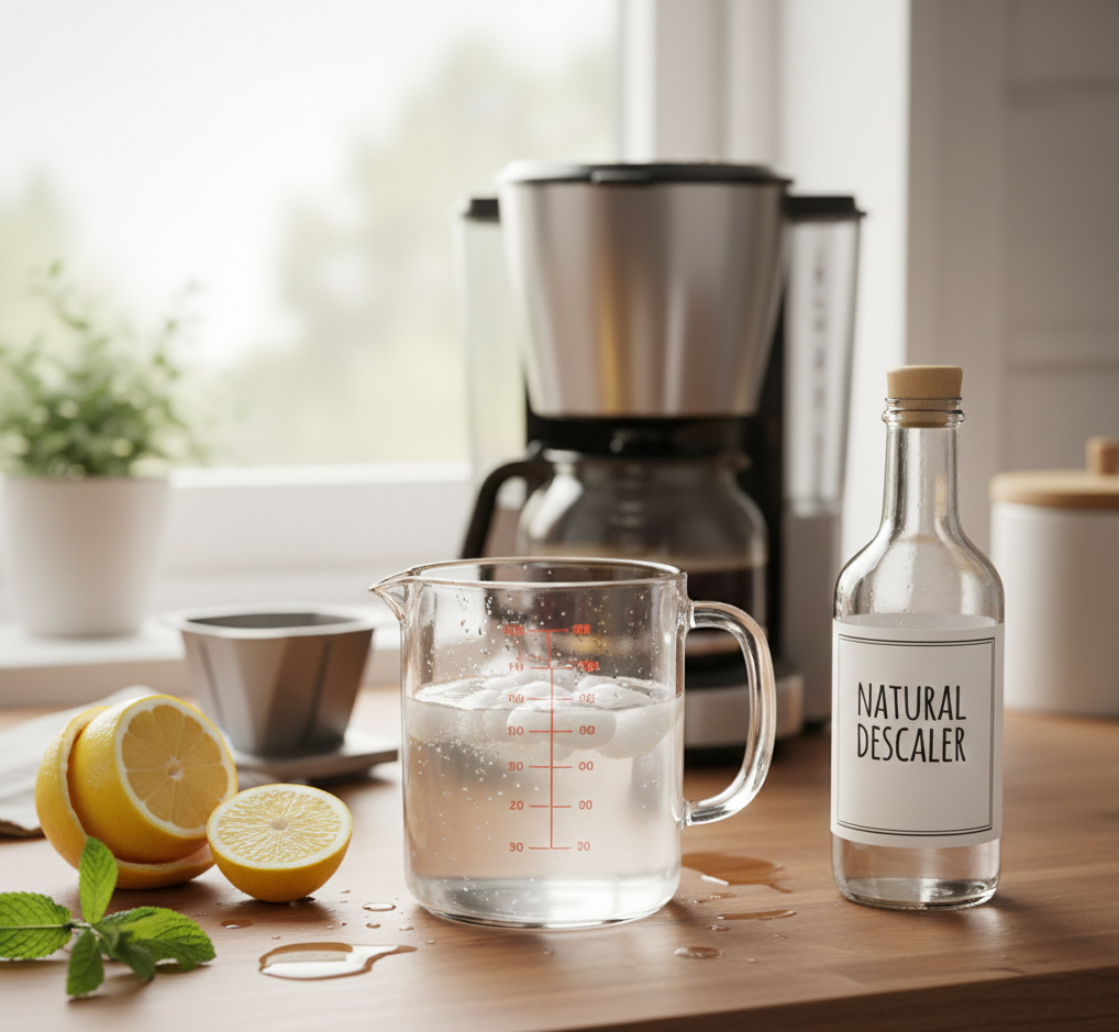 كيفية صنع مشروب Détartrant آلي لآلة القهوة