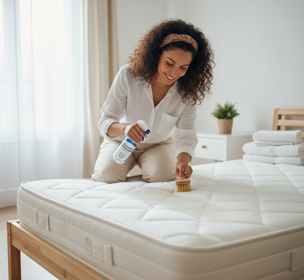 Cómo limpiar y desinfectar tu colchón con un nettoyant matelas détachant