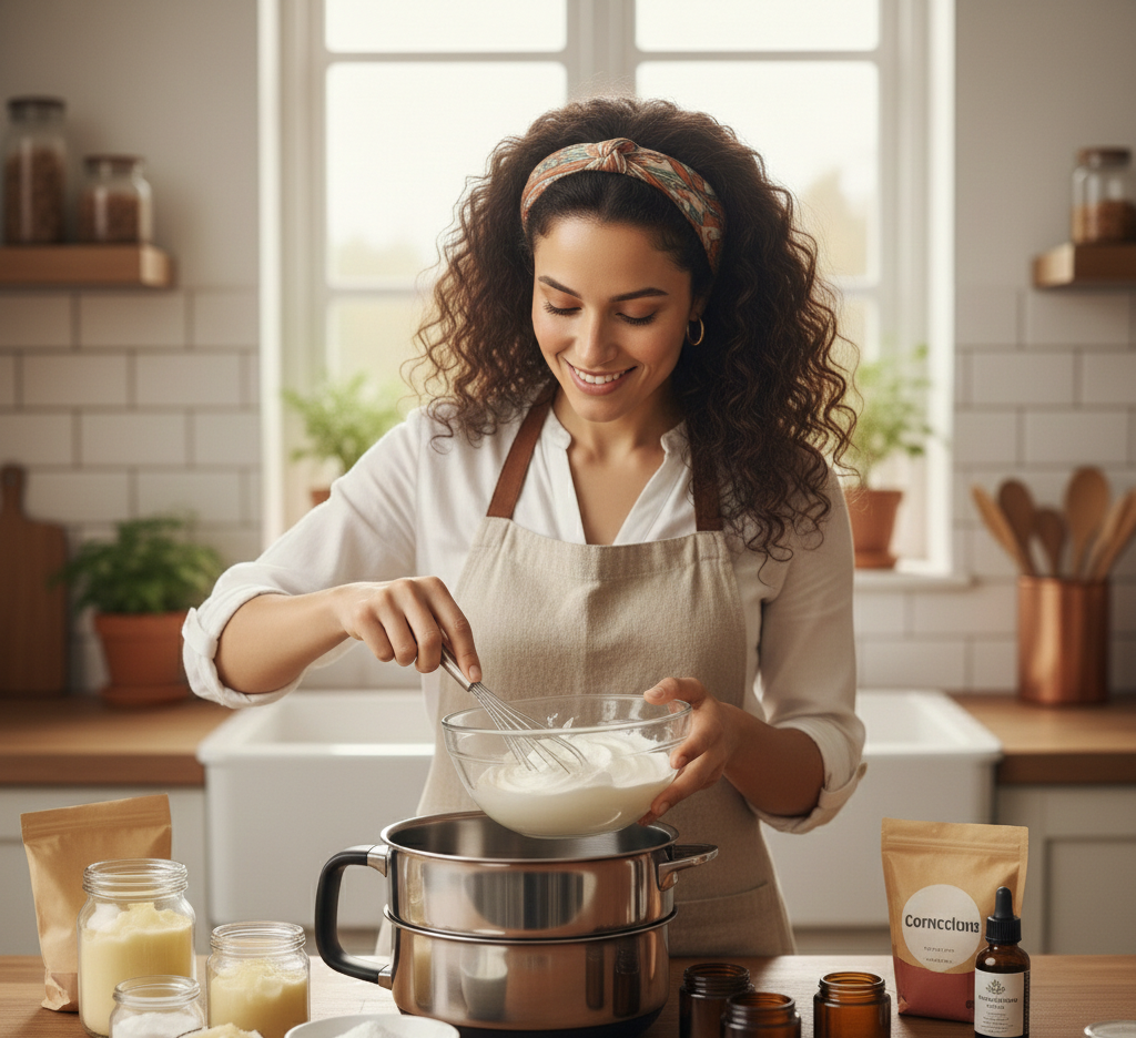 Cómo hacer un desodorante crema de textura ligera en casa