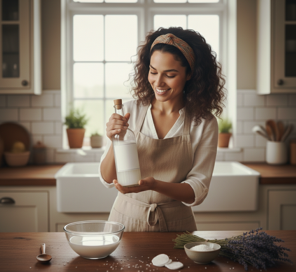 Adoucissant naturel pour peaux sensibles : recette maison