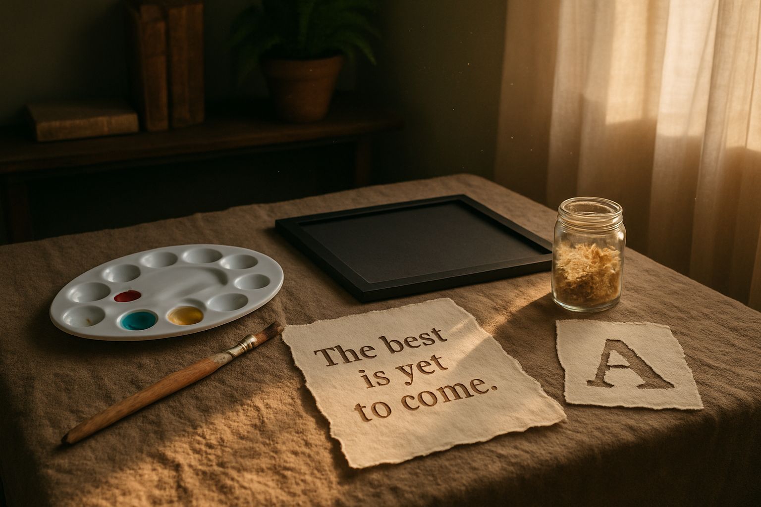 Cómo crear un cuadro póster con cita inspiradora: Guía paso a paso