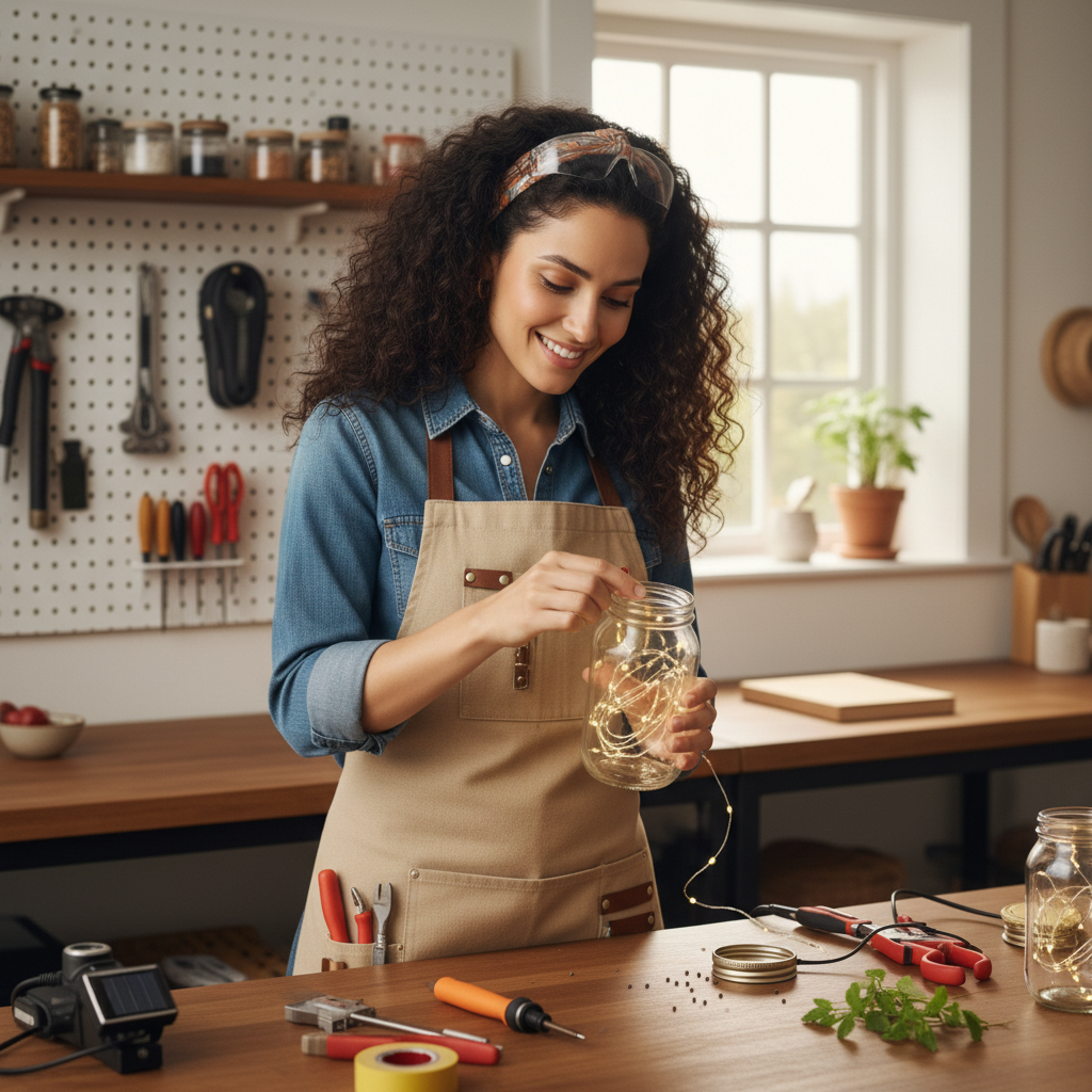 Cómo hacer una lámpara bocal luminoso LED paso a paso