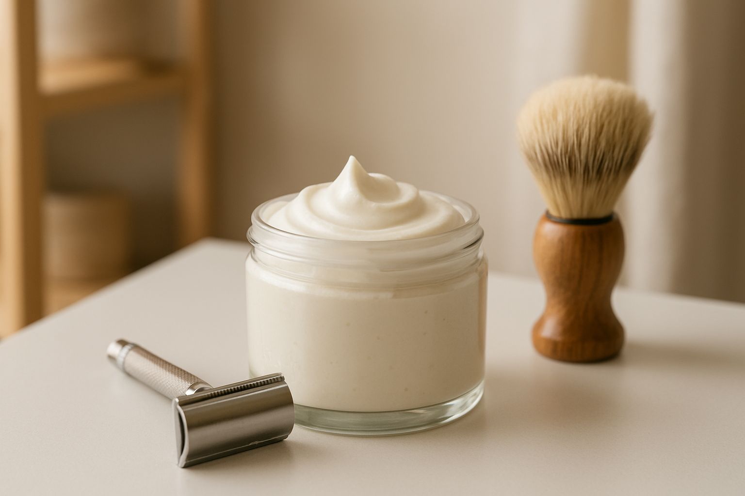 Crème de rasage naturelle : tutoriel maison
