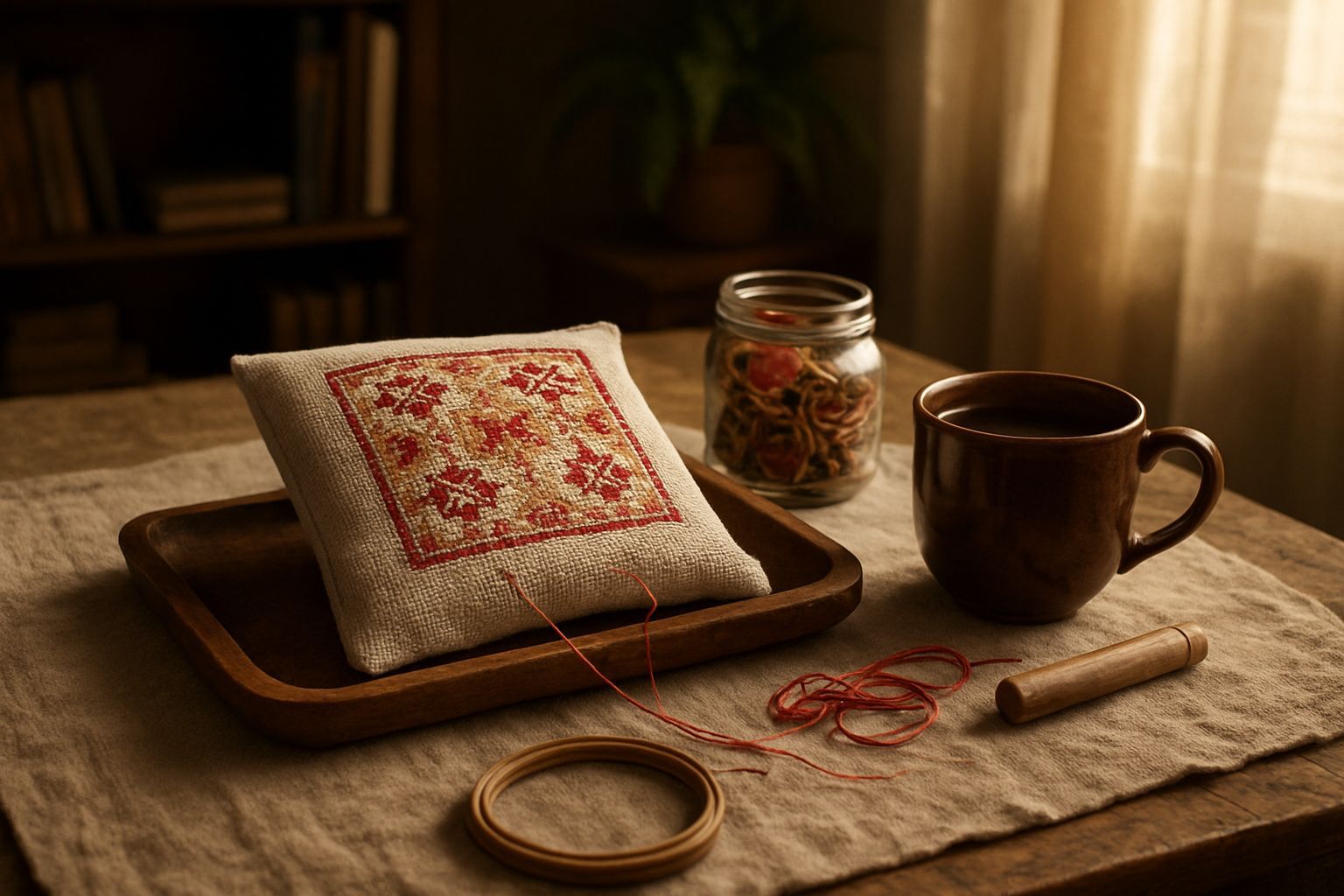 How to Make a Cross-Stitch Embroidered Cushion: A Step-by-Step Guide