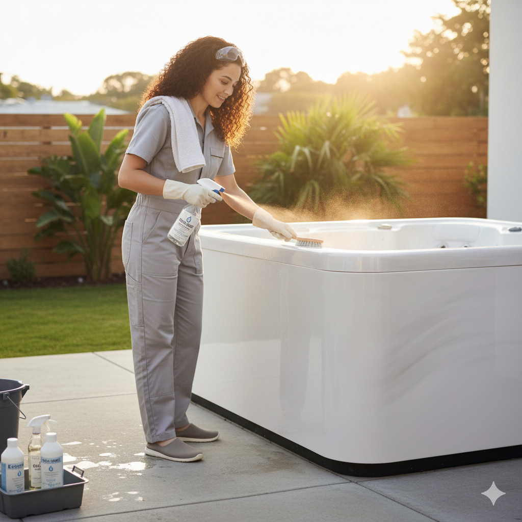 Comment détartrer un spa ou un jacuzzi : guide complet