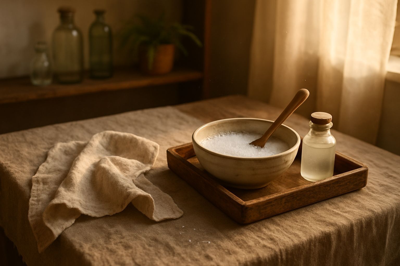 Tutoriel : Fabriquer un essuie-verre non-pelucheux en lin