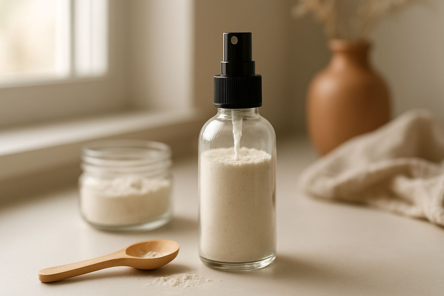 DIY Homemade Dry Shampoo Spray: Refresh Your Hair Naturally