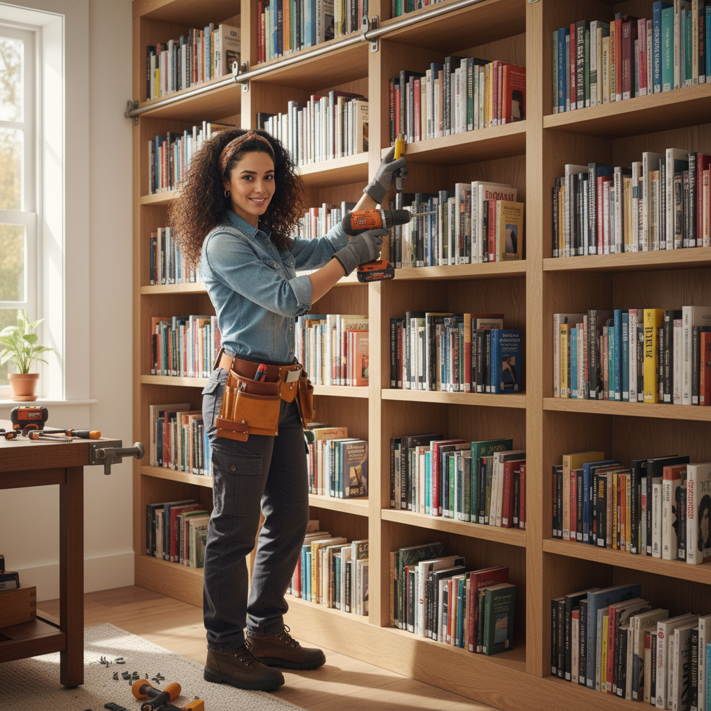 How to Install a Sliding Rail Bookshelf System: A Step-by-Step Guide