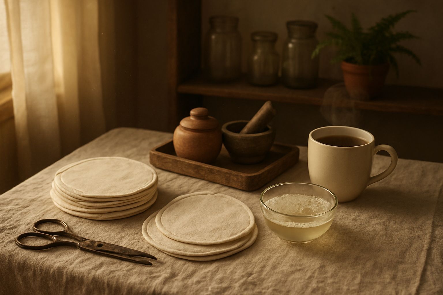 How to Make Washable Absorbent Nursing Pads at Home