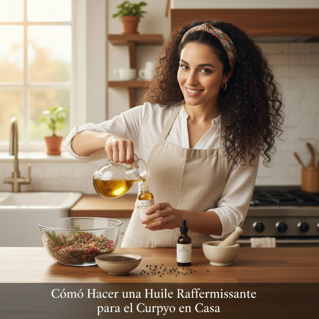 Cómo Hacer una Huile Raffermissante para el Cuerpo en Casa