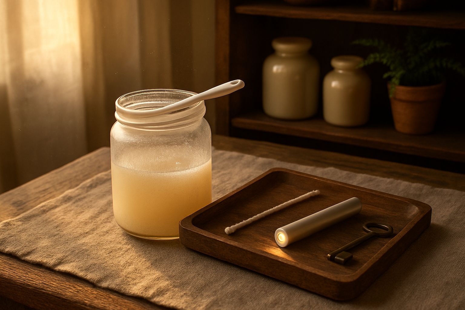 كيفية صنع شمعة LED rechargeable في المنزل