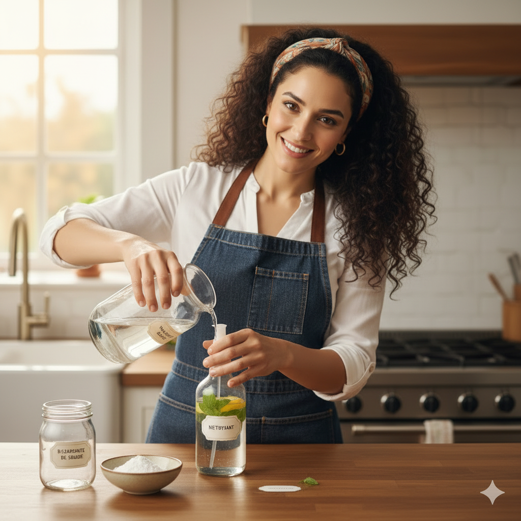 Nettoyant multi-surfaces au vinaigre blanc : recette facile et écologique