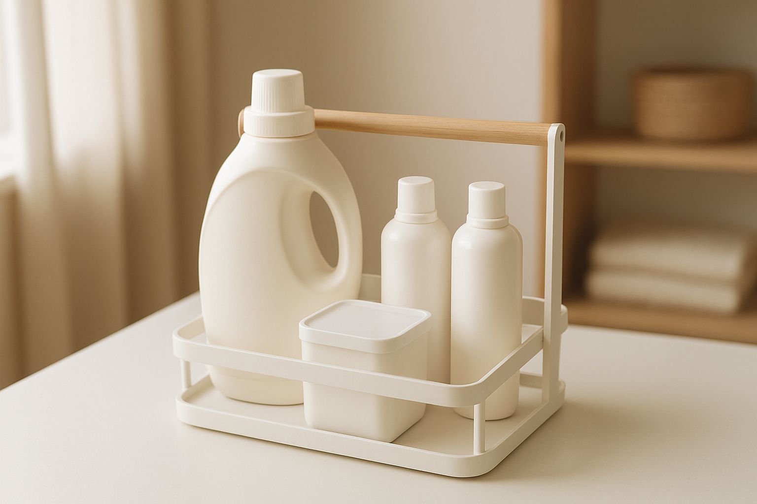 Comment créer un organisateur de produits lessive pour étagère