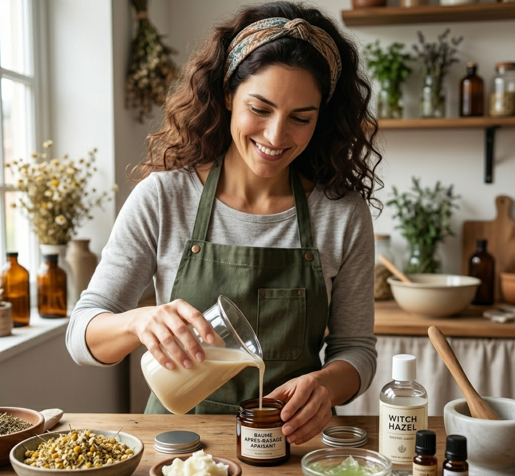 How to Make a Soothing Aftershave Balm at Home