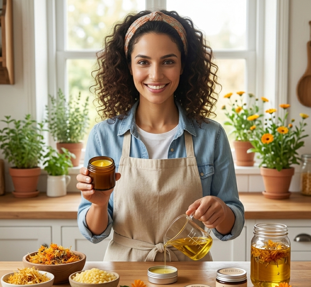 Cómo hacer bálsamo cicatrizante de caléndula en casa