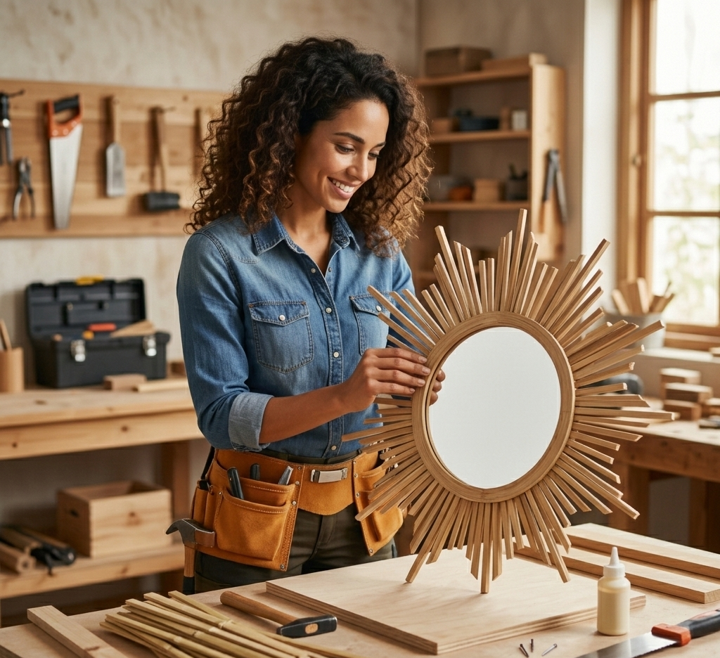 كيف تصنع مرآة شمسية من الخشب: دليل شامل