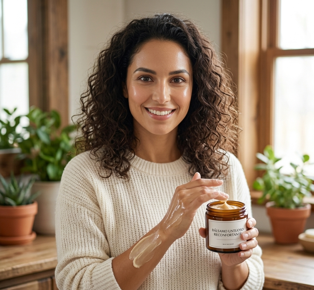 Bálsamo untuoso reconfortante: Tutorial paso a paso para aliviar la piel seca