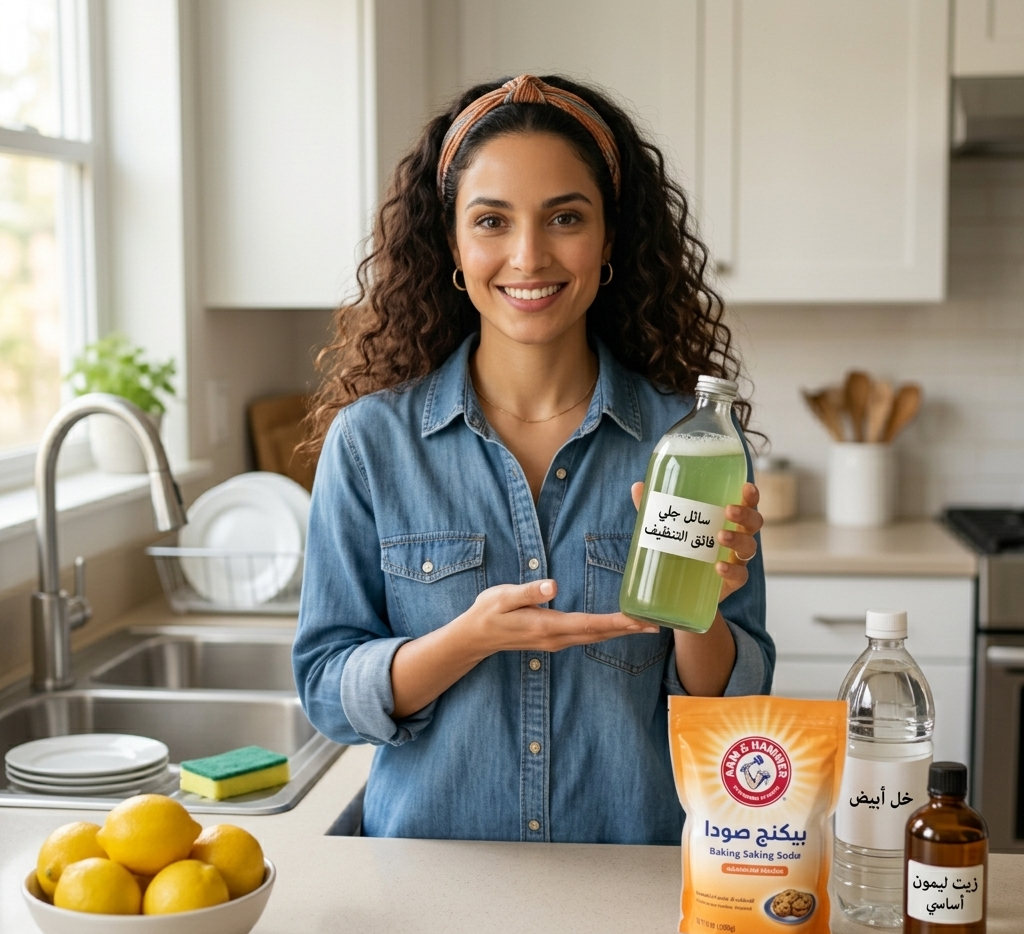 دليل شامل لتحضير سائل جلي الأطباق فائق التنظيف في المنزل