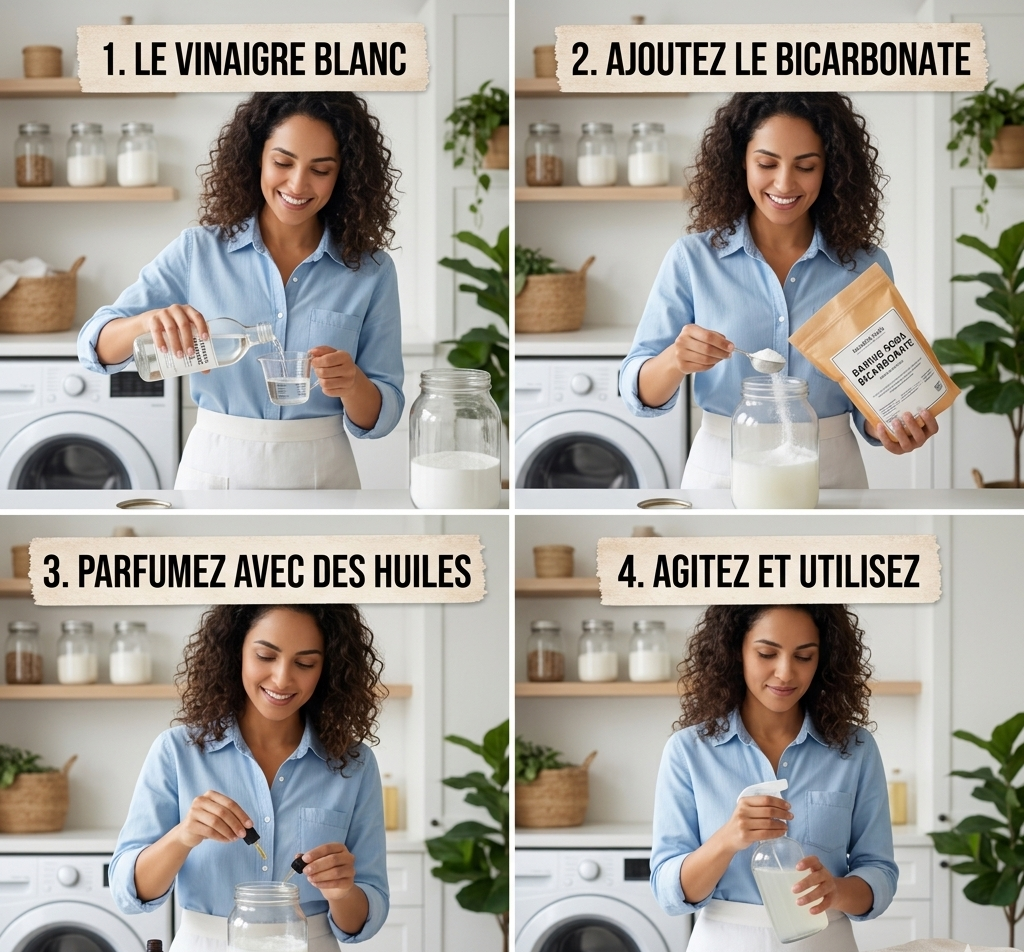 Fabriquez votre adoucissant anti-statique maison en 4 étapes simples