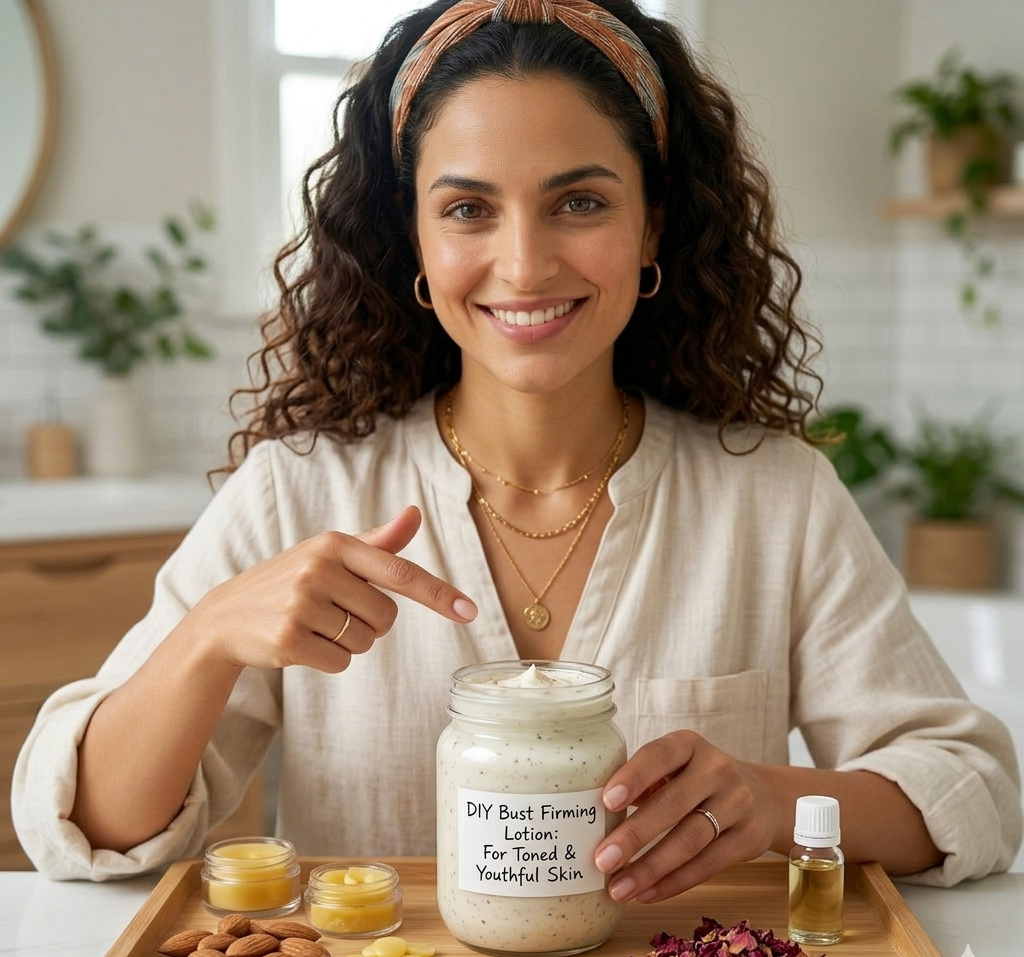 DIY Bust Firming Lotion: Natural Ingredients for Toned and Youthful Skin