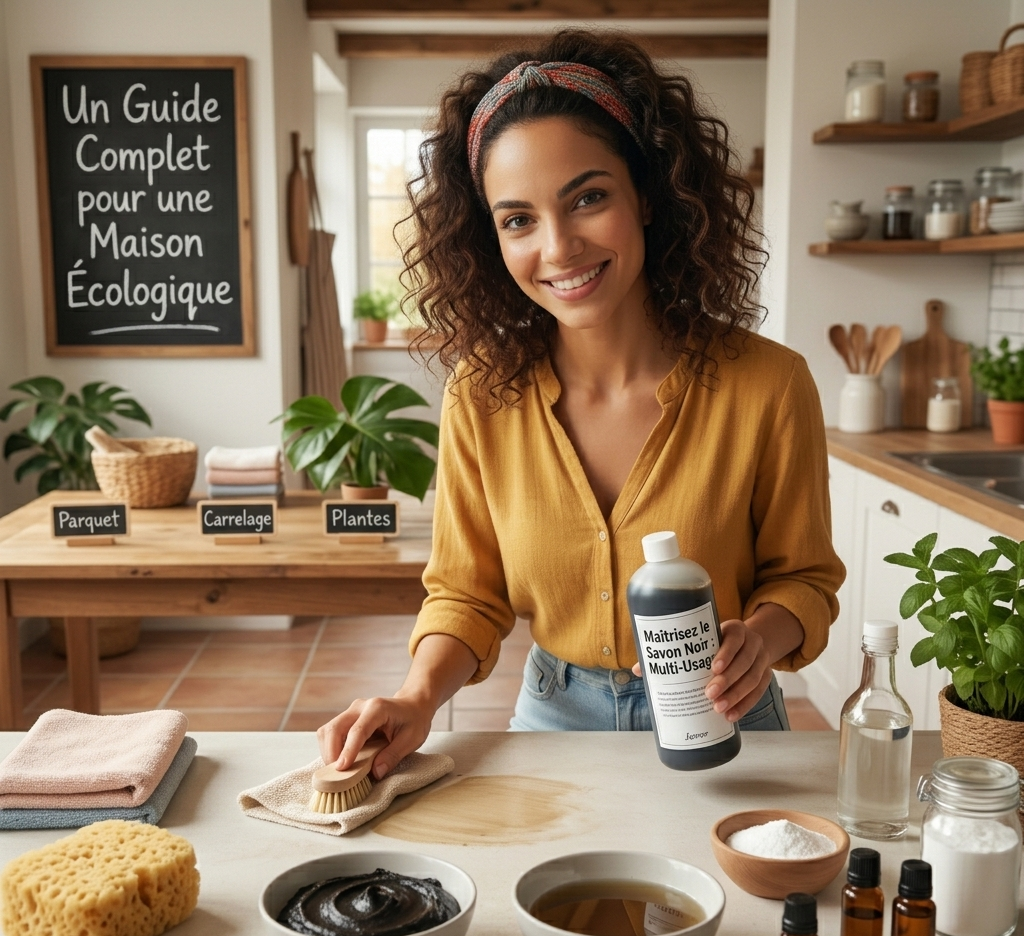 Maîtrisez le Savon Noir Liquide Multi-Usage : Un Guide Complet pour une Maison Écologique
