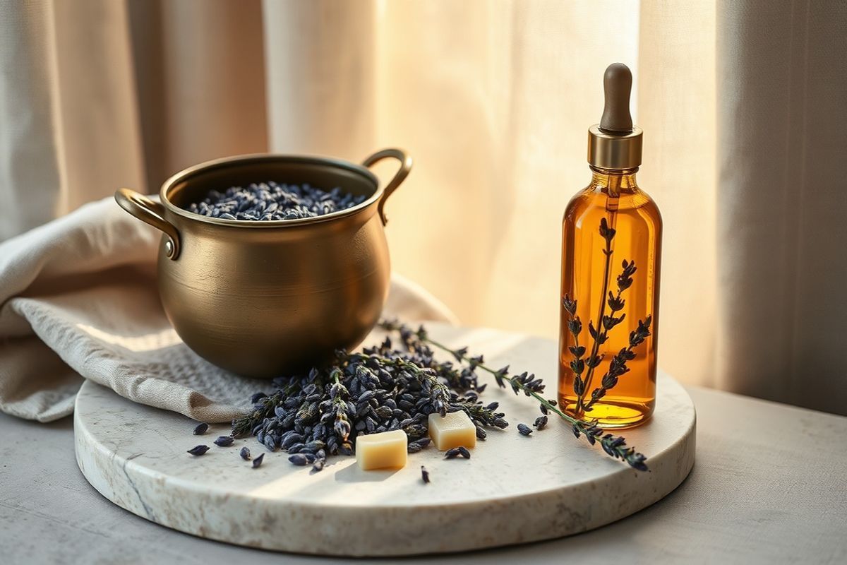 Cómo hacer un aceite de baño relajante de lavanda en casa: Guía paso a paso